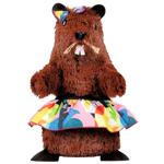 Pet Fun Бобріна Латина іграшка для собак 40 см - коричневий