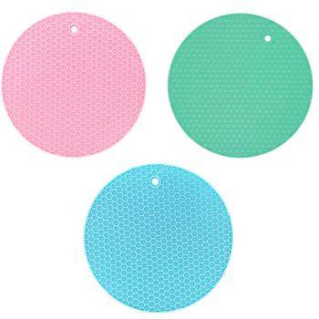 Honeycomb Silicone Hot Pad 17.8cm
