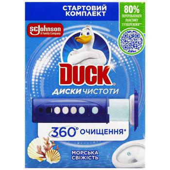 Duck Marine Fresh Toilet Cleanliness Discs 36ml - buy, prices for - photo 2