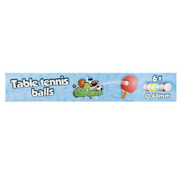 Koopman Table Tennis Balls 4cm 6pcs - buy, prices for - photo 3