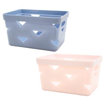Zed Storage Basket with Handles Crystal Series 21.6х14.8х12cm - buy, prices for EKO Market - photo 1