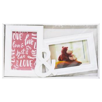 Collage Photo Frame & for 2 photos 34.5*19.5 cm - buy, prices for MegaMarket - photo 1