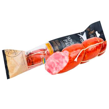 Колбаса Спец Цех Украинская рубленая варено-копченая высший сорт - купить, цены на WINETIME - фото 2