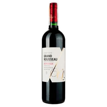 Вино LD Vins Chateau Grand Rousseau червоне сухе 13% 0,75л