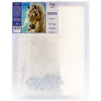 КАРТИНА ЗА НОМЕРАМИ ШЛЯХЕТНИЙ КІНЬ - купити, ціни на Auchan - фото 2