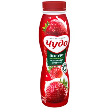 Йогурт Чудо полуниця-суниця 2,5% 260г - купити, ціни на КОСМОС - фото 2