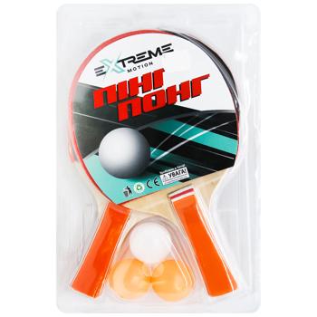 Набір для настільного тенісу Extreme Motion TT1460 - купити, ціни на МегаМаркет - фото 1
