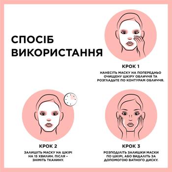 Маска для обличчя Garnier Skin Naturals Зволоження та комфорт 32г - купити, ціни на - фото 6