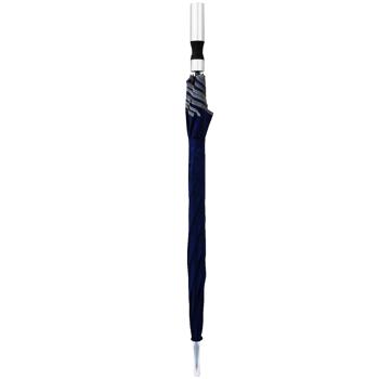 Perletti Reflecting Windproof Dark Blue Umbrella Cane