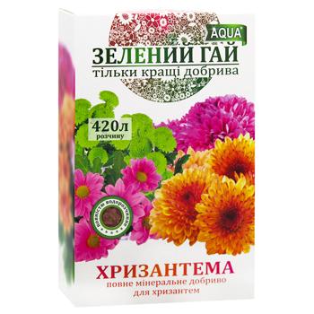 Удобрение водорастворимое Зеленый Гай Аква Хризантема 300г - купить, цены на - фото 2