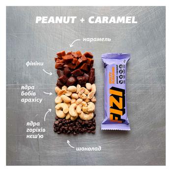 Батончик Fizi Peanut+Caramel у шоколадній глазурі 45г - купити, ціни на Восторг - фото 6