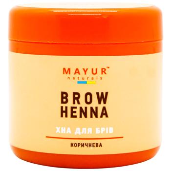Mayur Henna powder for eyebrow brown 10g