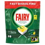 Fairy Lemon Dishwasher Tablets 41pcs