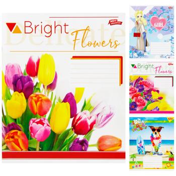 Тетрадь Мрії збуваються в клетку 12 листов в ассортименте - купить, цены на Чудо Маркет - фото 2