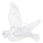 Birdie Christmas Tree Pendant 12*8.5cm Silver Sequins