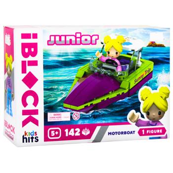 Конструктор Iblock Junior Kids Hits Моторная лодка 142 детали - купить, цены на КОСМОС - фото 2