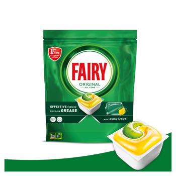 Капсули для посудомийних машин Fairy Original All in One Lemon 56шт - купити, ціни на - фото 11