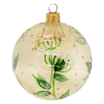 Koopman Light Christmas Ball with Flowers 8cm in Assortment - buy, prices for NOVUS - photo 3