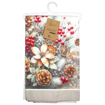 Ранер Homeline Святковий прямокутний 50х145см в асортименті - купити, ціни на - фото 3