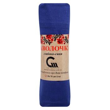 G M Textile Blue Pillowcase 50*70cm - buy, prices for NOVUS - photo 1