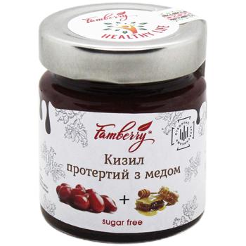 Кизил Famberry протертий з медом 240г