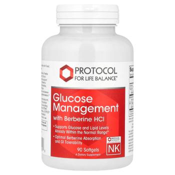 Регулирование уровня глюкозы с берберин гидрохлоридом, Glucose Management, Protocol for Life Balance