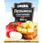 Laska Sour Cream Dumplings with Pork, Beef and Chicken Meat 800g