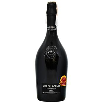 Col del Forno Prosecco White Brut Sparkling Wine 11.5% 0.75l - buy, prices for AlcoHub - photo 1