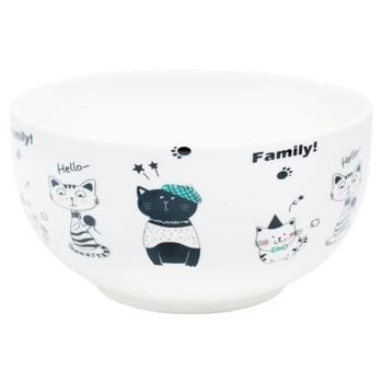 Zed Cats Bowl 14,5х7cm 680ml