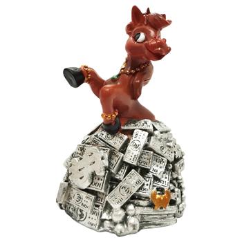 Фигура Символ года Лошадка 6770H-3 - купить, цены на КОСМОС - фото 3