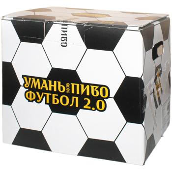 Umanpyvo Football Emotions Box Beer Set 9pcs*0.5l 3pcs*0.33l - buy, prices for Auchan - photo 1