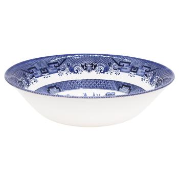 Churchill Blue Willow Salad Bowl 24cm - buy, prices for WINETIME - photo 1