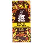 Шоколад Lovechock Soul с карамелью и морской солью органический веганский 75% 70г