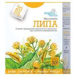 Дієтична добавка Organic Herbs Фіточай Липа 50г