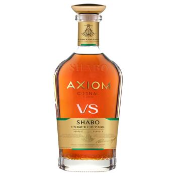 Бренді Shabo Axiom VS 3 роки 40% 0,5л - купити, ціни на КОСМОС - фото 1