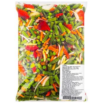 Суміш овочева Spela Wok швидкозаморожена 1кг