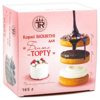 Коржі бісквітні Truff Royal для бенто-торту 165г - купити, ціни на - фото 2
