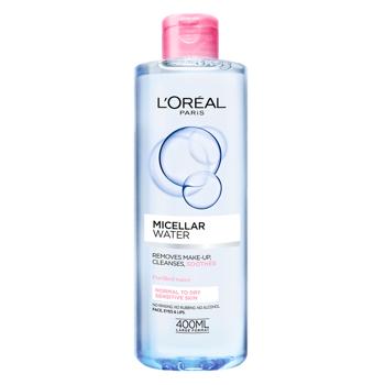 L'Oreal Micellar Water for Dry and Sensitive Skin 400ml - buy, prices for ULTRAMARKET - photo 1