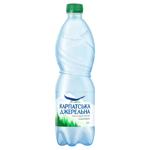 Вода слабогазована Карпатська Джерельна мінеральна 0,5л