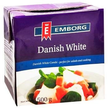 Сирний продукт Emborg Danish White Фета 50% 500г - купити, ціни на МегаМаркет - фото 3