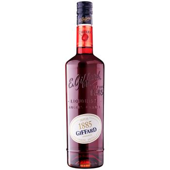 Лікер Giffard Cherry Brandy 25% 0,7л - купити, ціни на WINETIME - фото 1
