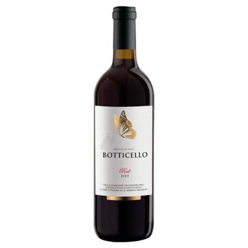 Вино Botticello Red Dry красное сухое 11% 0,75л