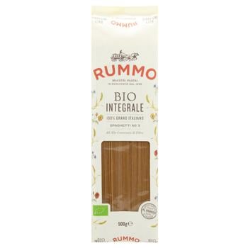 Rummo Le Biologiche Intergrali Spaghetti №3 Pasta 500g - buy, prices for WINETIME - photo 1