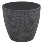 Sumela Anthracite Flower Pot 2.5l