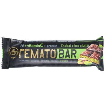 Добавка дієтична Гематоbar Гематовіт 40 г Дубайський шок. - купити, ціни на КОСМОС - фото 1