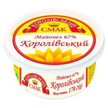 Korolovskyi smak Mayonnaise 67% 170g - buy, prices for Ideal - photo 1