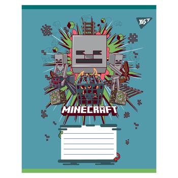 Зошит Yes Minecraft Heroes лінія А5 18 аркушів - купити, ціни на - фото 3