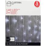 Actuel Curtain White Garland 140 LED 2*2m