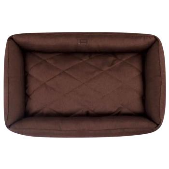 Лежак Harley and Cho Sofa Brown 90х60см коричневий - купити, ціни на MasterZoo - фото 3