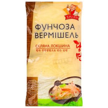Макаронные изделия Ямчан лапша фунчоза стеклянная 200г - купить, цены на КОСМОС - фото 1